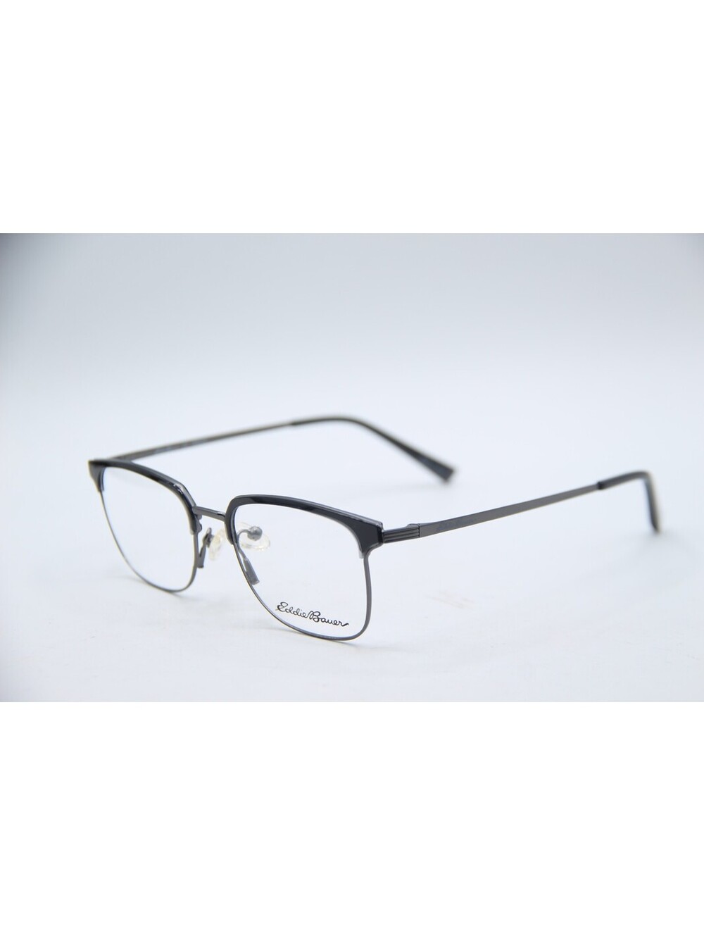 Eddie Bauer Eb32049 Gr Gray Black Authentic Frames Eyeglasses 50-18 !!!